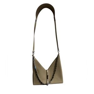 Unique Cream Shoulder Bag / Beige Crossbody Bag